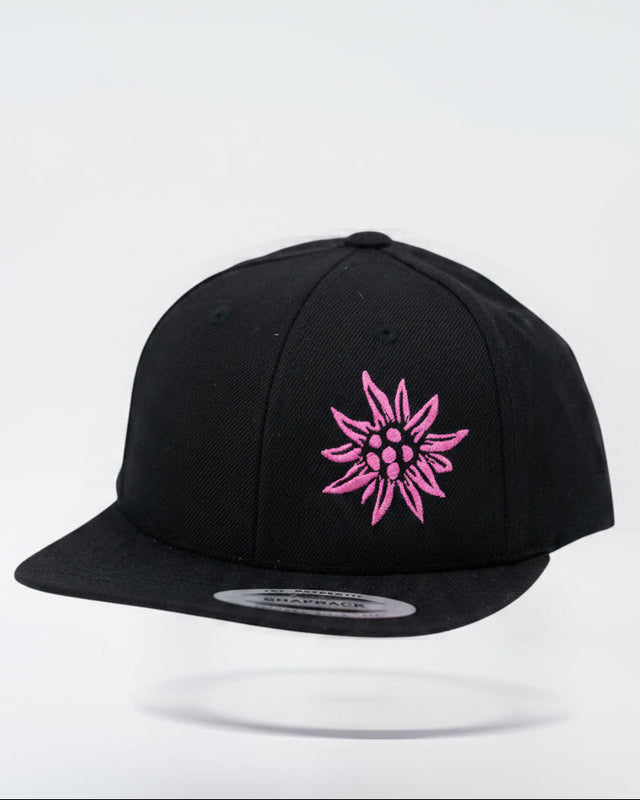 Baby Snapback Edelweiss black pink