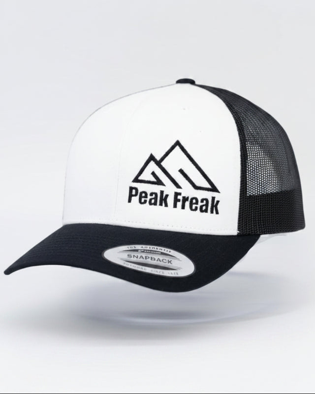 Peak Freak Truckercap Mesh white black
