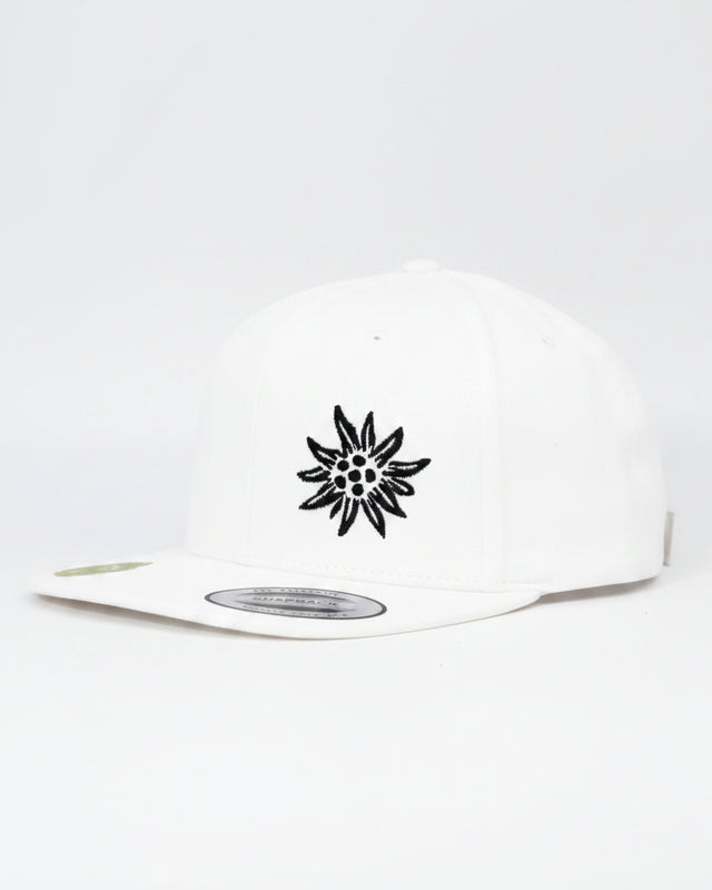 Edelweiss Snapback white