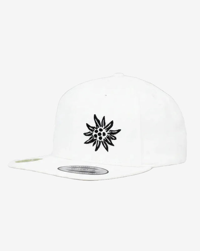 Edelweiss Snapback white