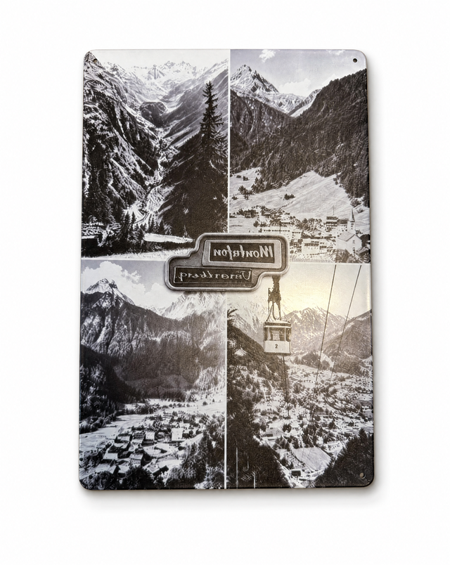 Retro Blechschild Heimat