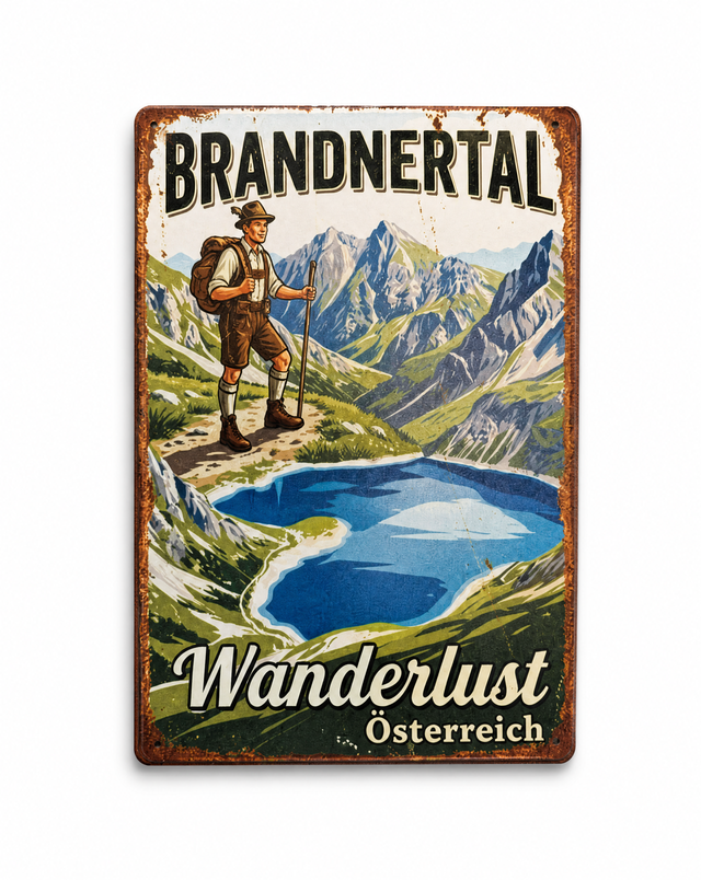 Retro Blechschild Heimat