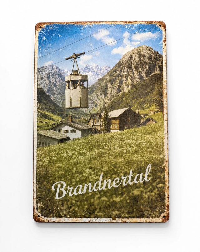Retro Blechschild Heimat