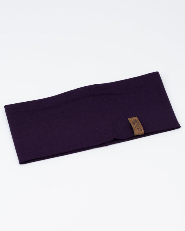 Sportstirnband dunkel violett