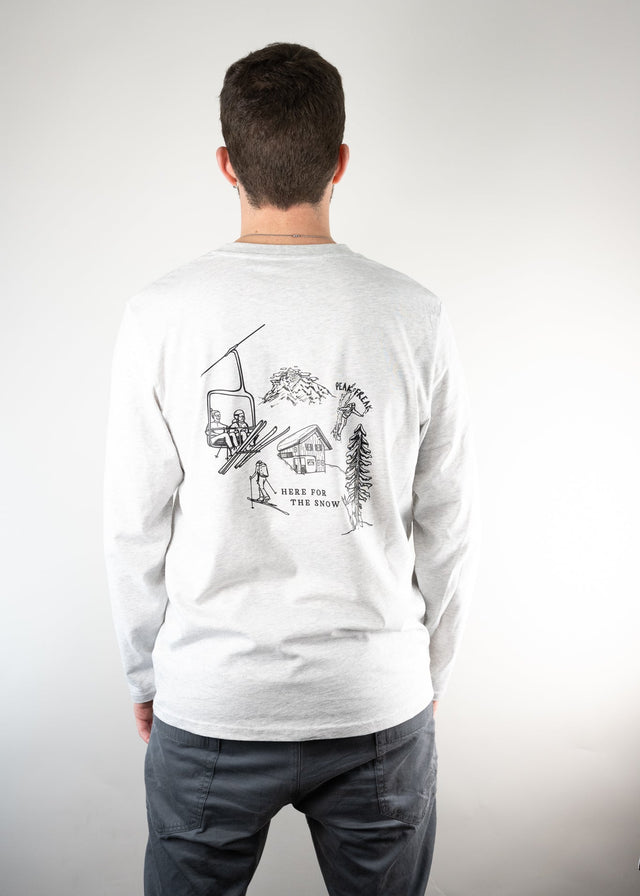 Winter Vibes Longsleeve M&W cool heather grey