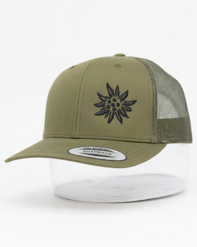 Edelweiss Truckercap Mesh khaki