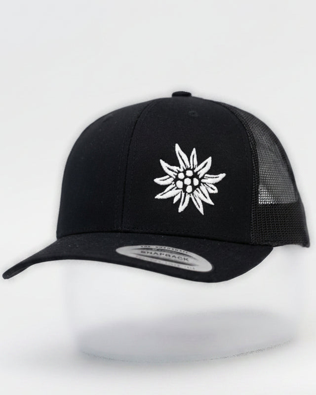 Edelweiss Truckercap Mesh black