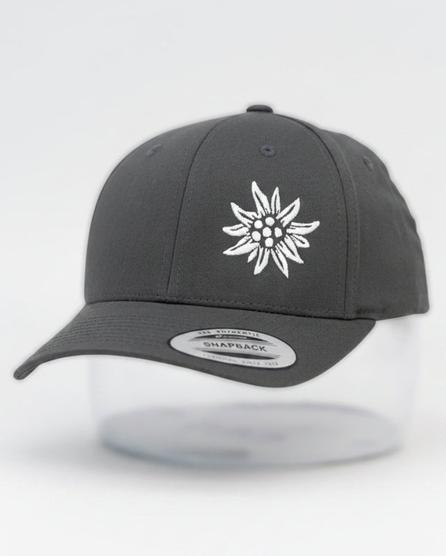 Edelweiss Truckercap charcoal