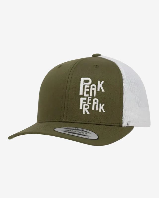Alpine Vibes Truckercap Mesh khaki white