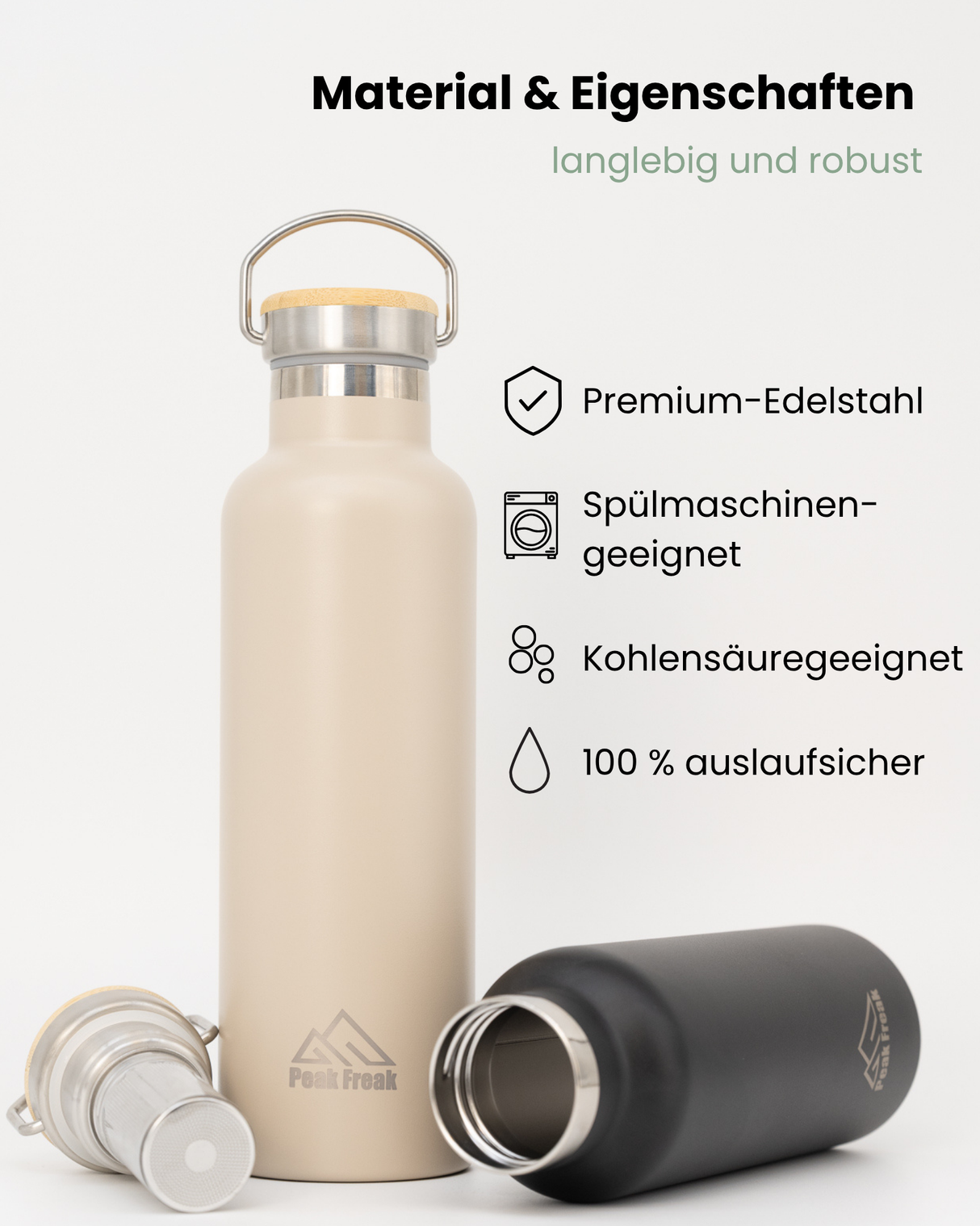 Thermotrinkflasche Edelstahl "Bester Papa"
