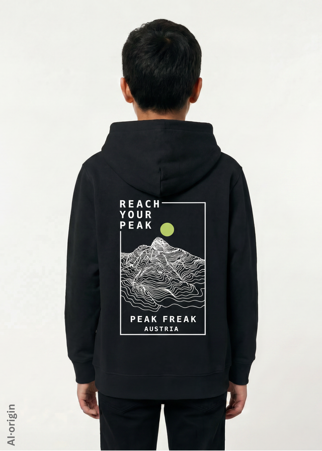 Reach your Peak Junior Hoodie