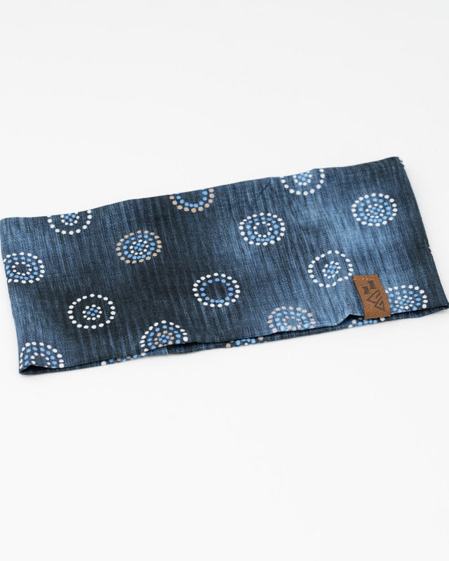 Sportstirnband Nacht Batik