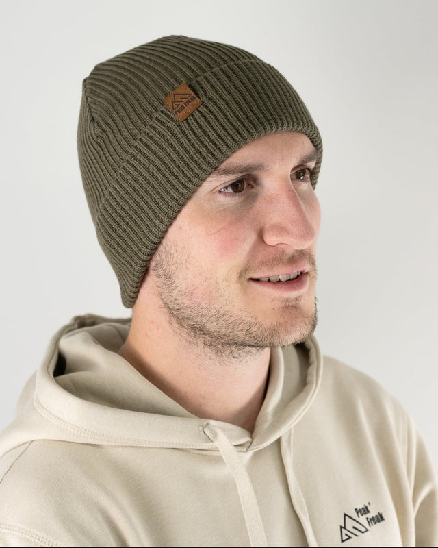 Classic Beanie W&M Khaki
