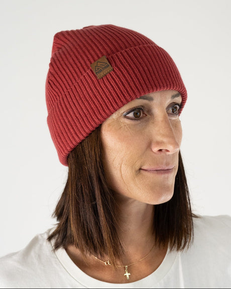 Classic Beanie W&M Red