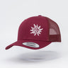 Edelweiss Truckercap Mesh cranberry