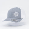 Edelweiss Truckercap Mesh grey white