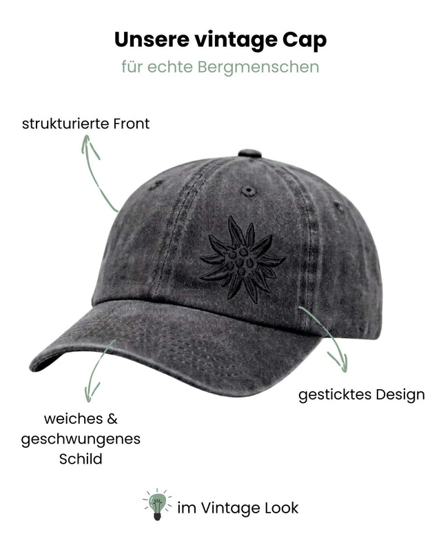 Edelweiß Junior Vintage Cap