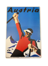Retro Blechschild Winter Austria Men