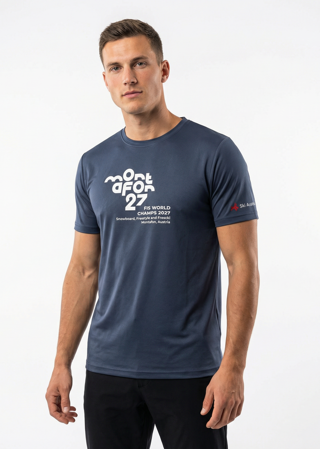 WM27 T-Shirt M&W blue grey