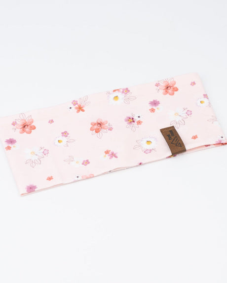 Sportstirnband Blumen Pink