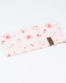 Sportstirnband Blumen Pink