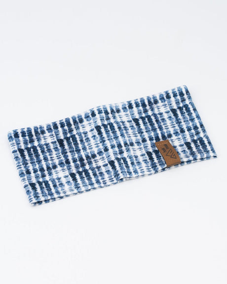 Sportstirnband Blau Weiß