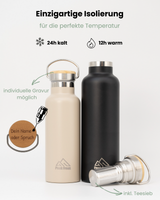 Thermotrinkflasche Edelstahl